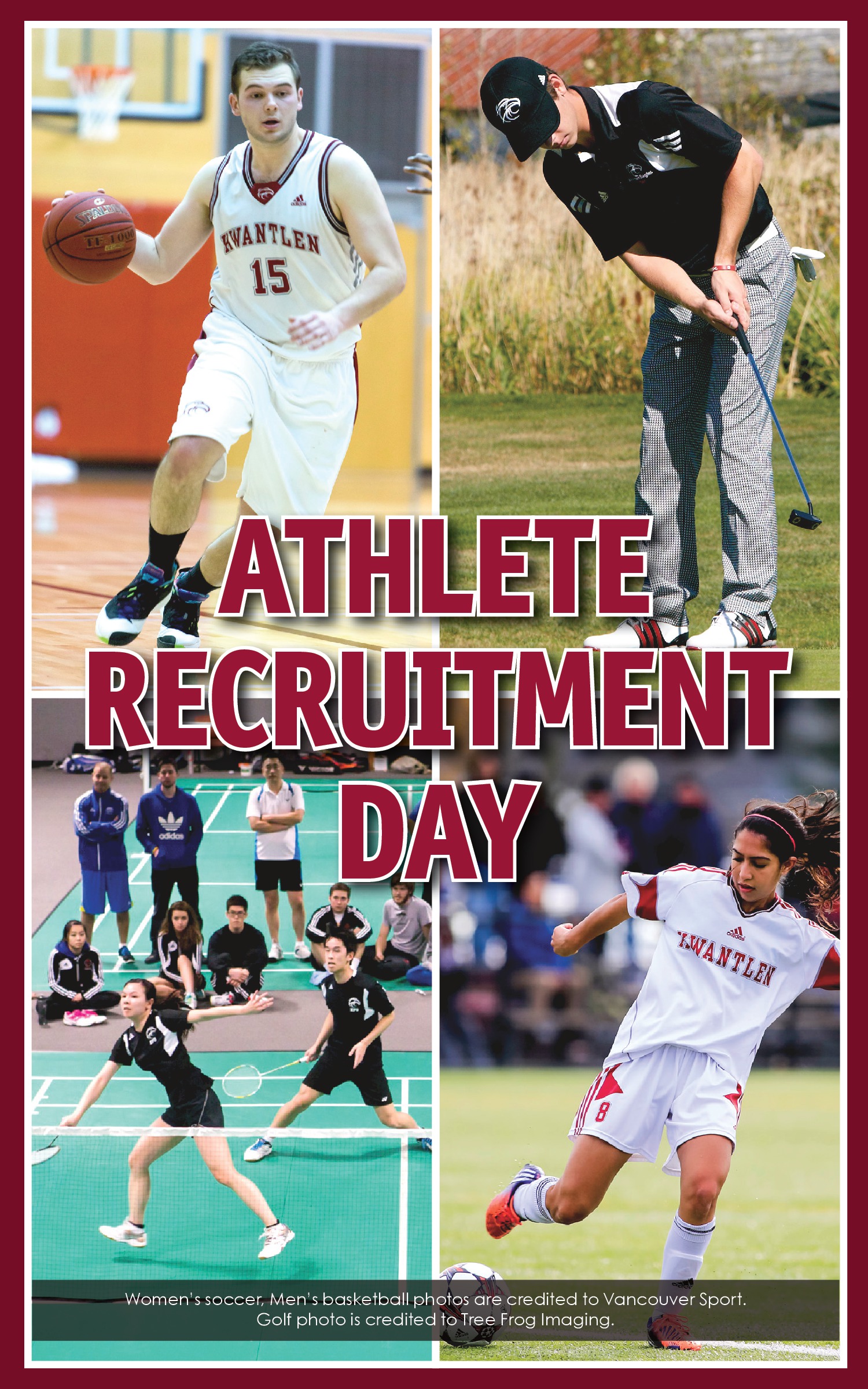 Athletes Recruitment Day Kwantlen Polytechnic University
